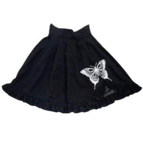 Moi-même-Moitié - Butterfly Print - Skirt